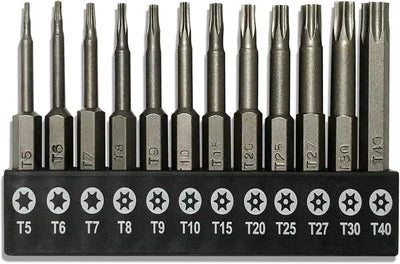 Juego destornilladores magnéticos acero S2 2pulg para Shark T5-T40