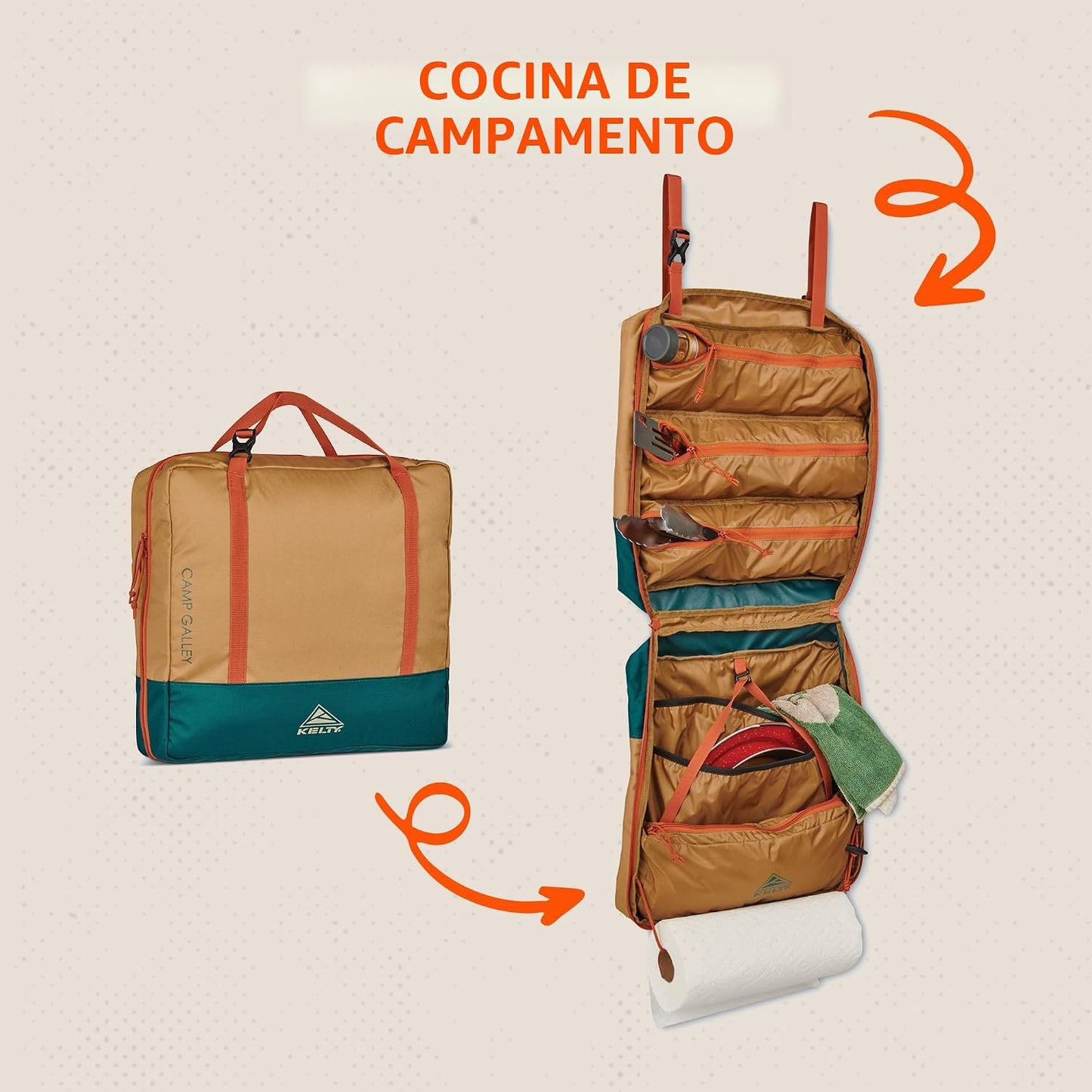 Kit organiz. cocina camp kelty camp galley deluxe