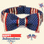 Collar perro bandera americana lazo ajustable 4 de julio