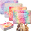 4 Pzas Alfombrilla Invierno Reversible Cobaya Perro Gato