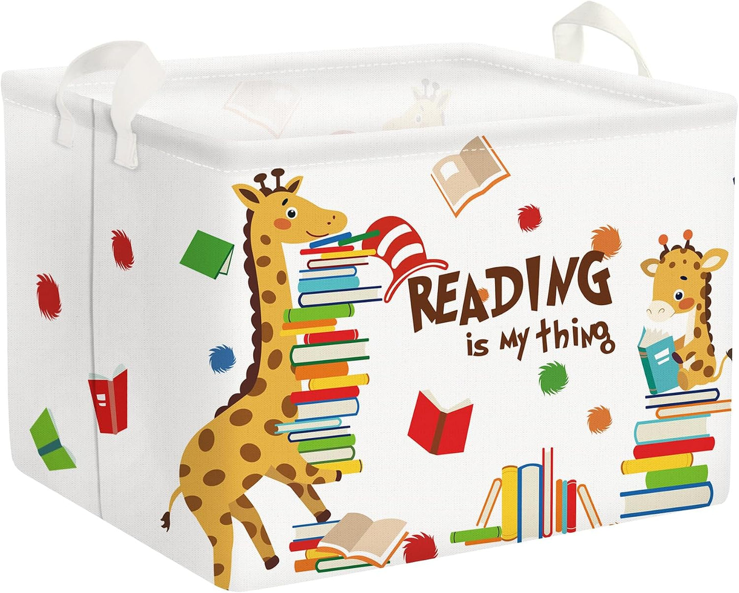 Cesta almacenamiento libros lectura aula regreso escuela