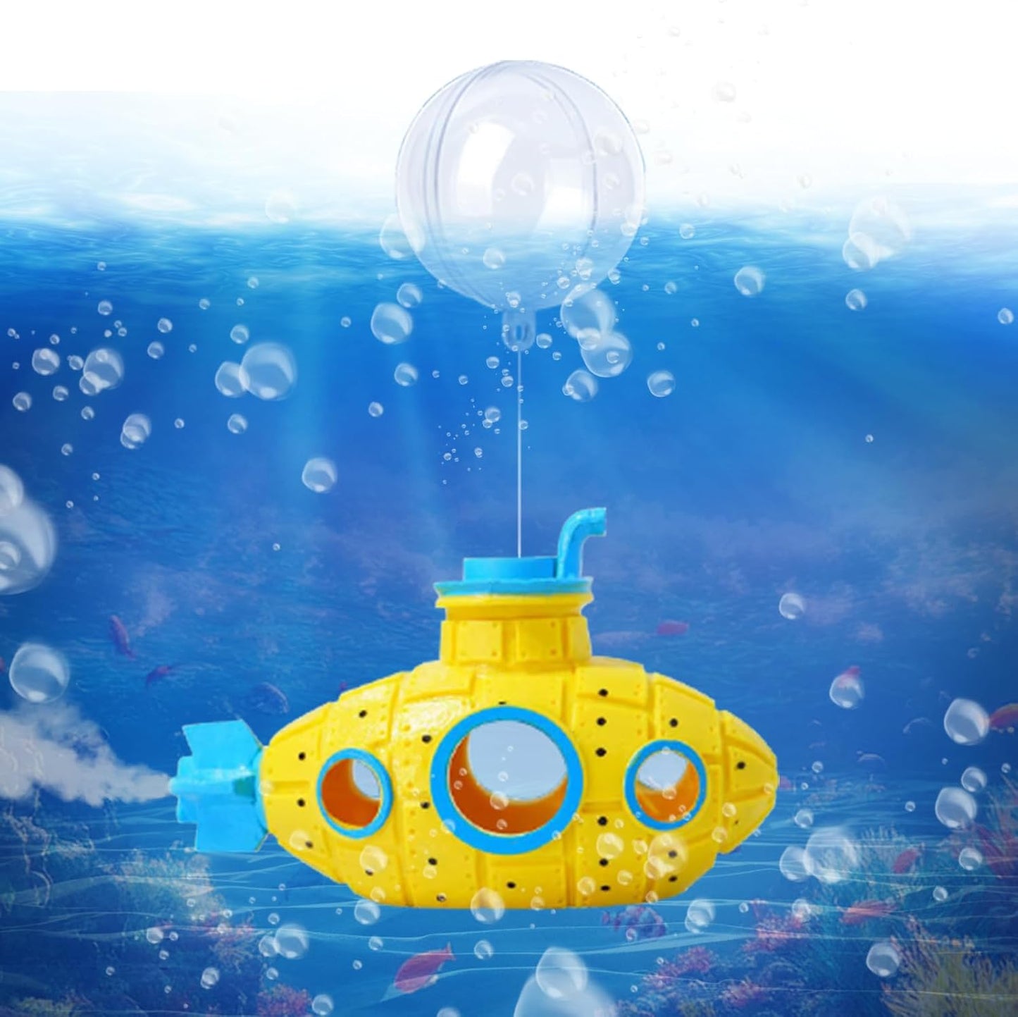 Decoración flotante acuario pez betta cíclido pez dorado