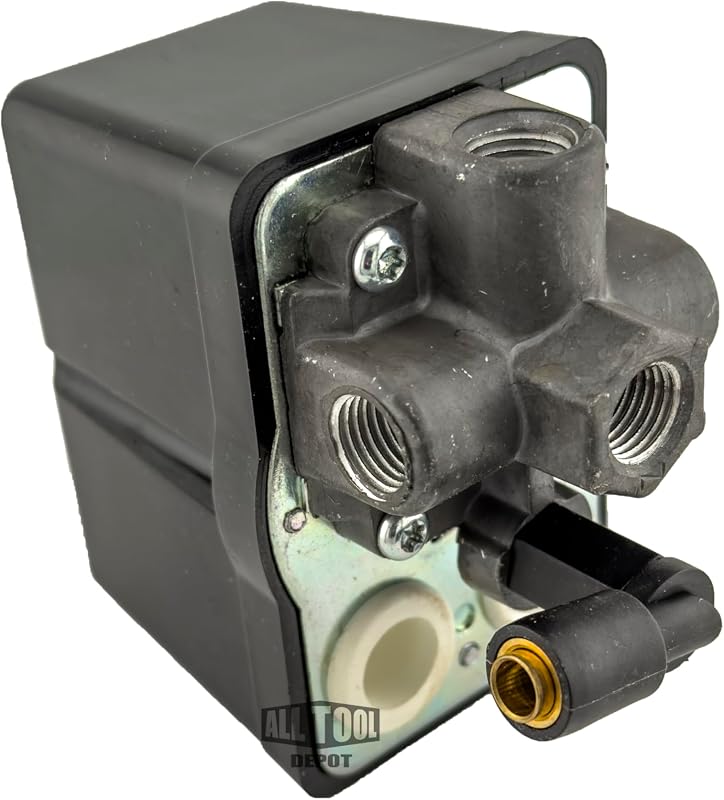 Interruptor presión compresor aire 4 puertos 140-175PSI