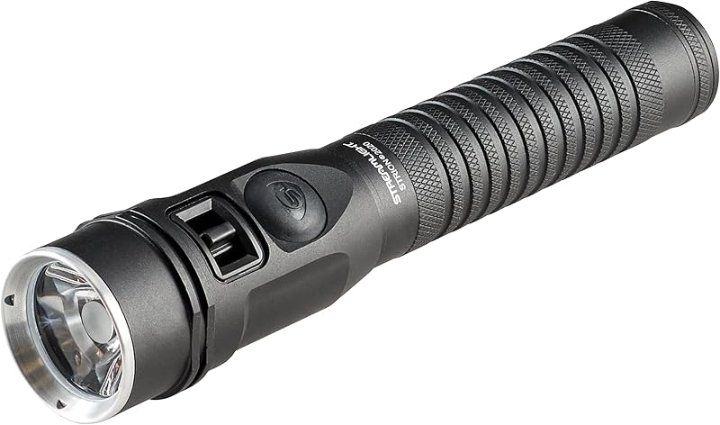 Linterna LED recargable 1200 lúmenes sin cargador negro