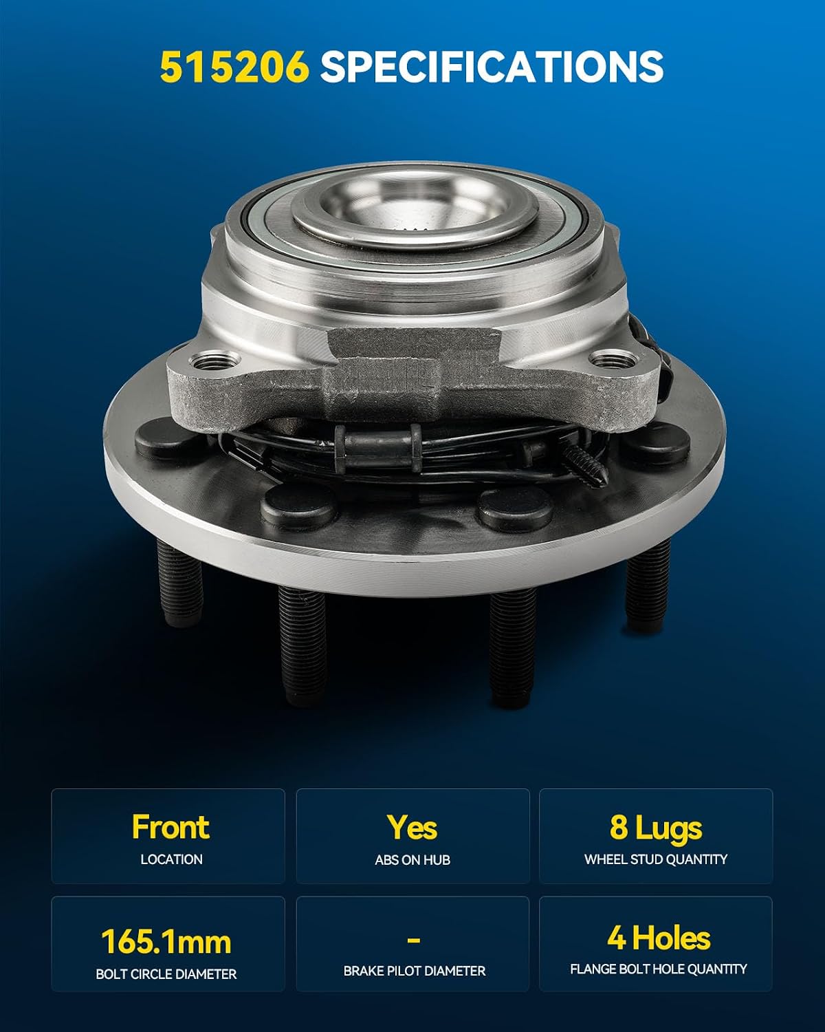 Rodamiento rueda delantera comp Ram 2500 3500 19-24