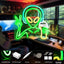 Letrero neón alienígena led usb para sala set bar dormitorio