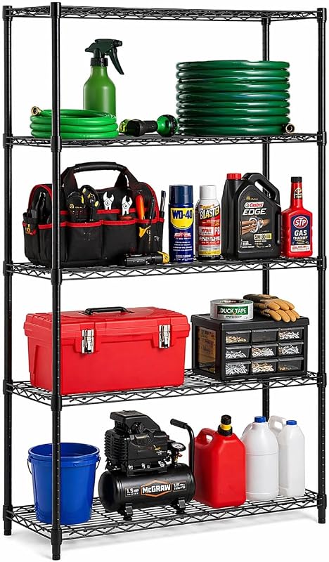 Estantería ajustable para cocina comercial 1000lb NSF