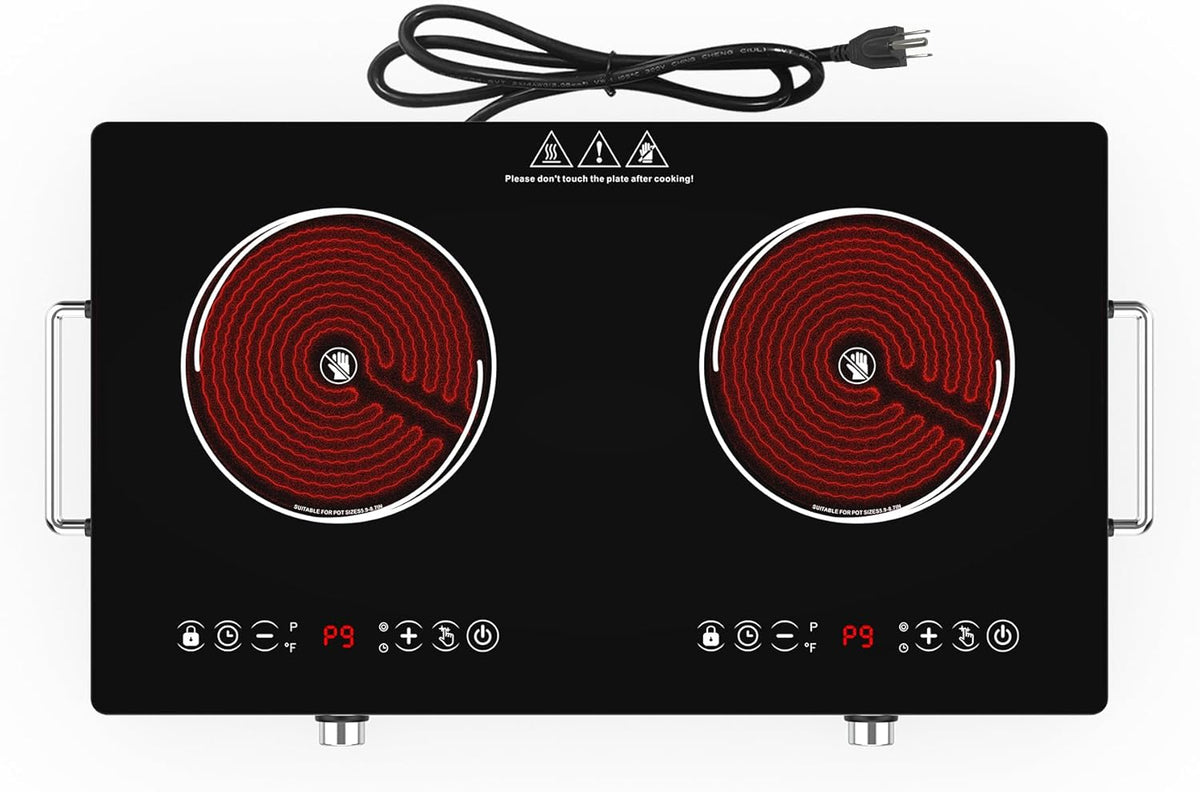 Placa eléctrica portátil infrarroja 24pulg 4000W