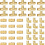 Pack 45 accesorios PEX 3/4 pulg sin plomo certificado