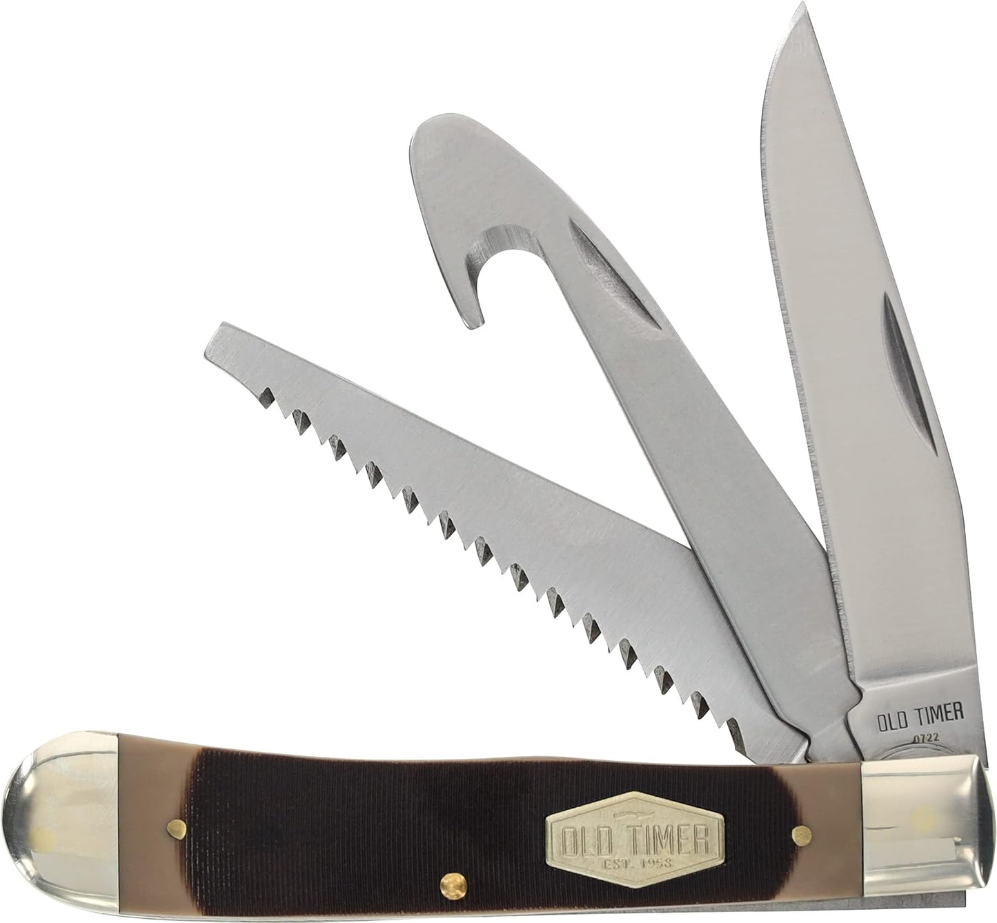 Navaja plegable acero inox 7.4pulg clip uso diario