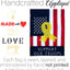 Bandera jardín honra veteranos USA Servicio Militar