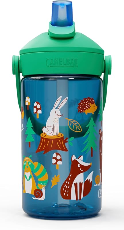 Botella agua niños con pajita Tritan Renew 14oz