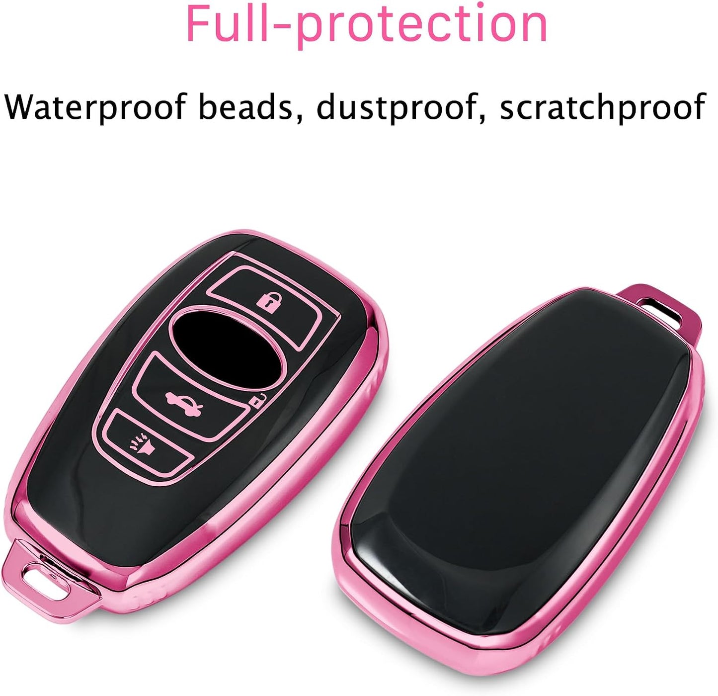 Funda TPU llavero compat. Subaru BRZ Legacy Rosa