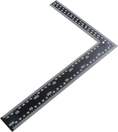 Regla cuadrada de acero 8x12pulg para carpintero