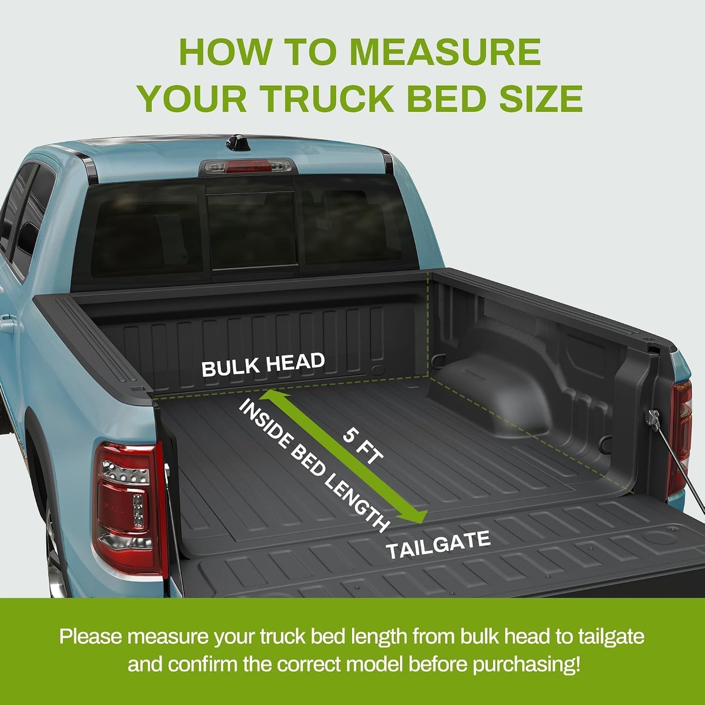 Funda suave triple pliegue para tonneau Ford Ranger 19-23