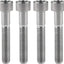 Tornillos Allen hex M6x35mm titanio pack 4