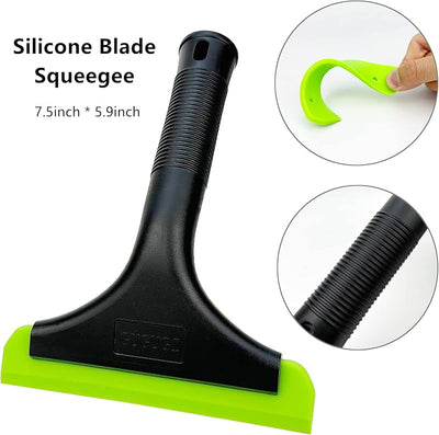 Kit espátula tinte ventanas con limpiador 7.5pulg