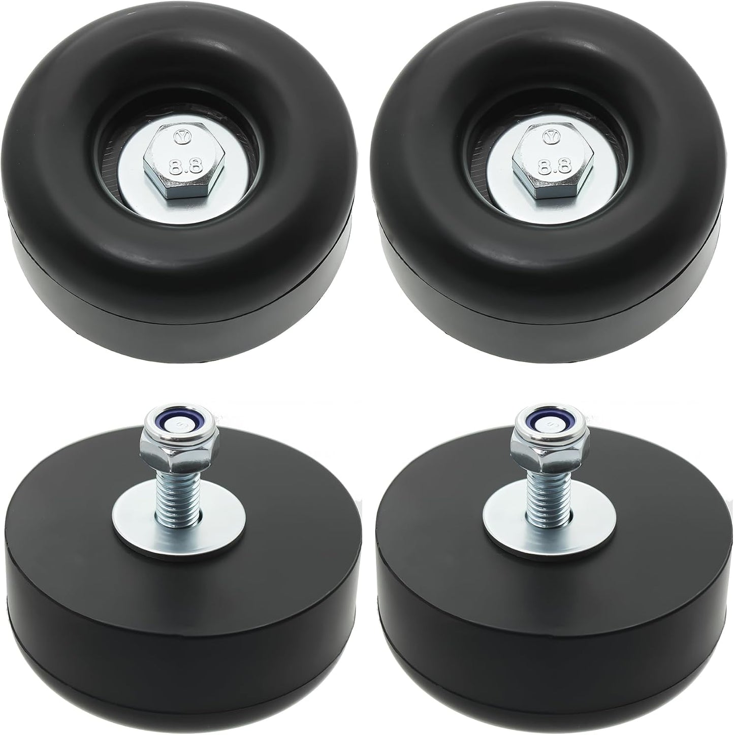 Parachoques goma puerta remolque 2.5" compresores aire