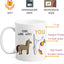Taza café texto inglés regalo unicornio mujer 11oz