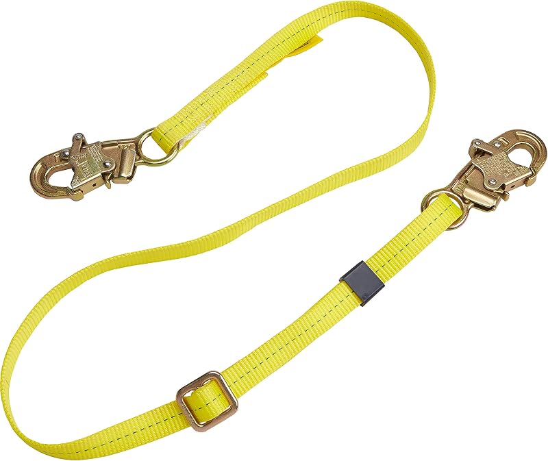 Cordón posicionamiento ajustable 6ft 3/4pulg amarillo