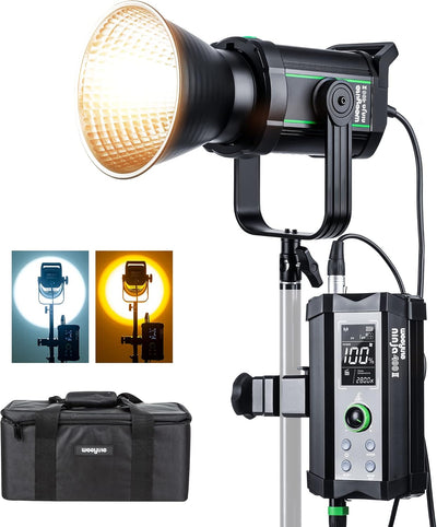 Luz LED COB 150W Bowens Mount 2600K-6800K retrato boda