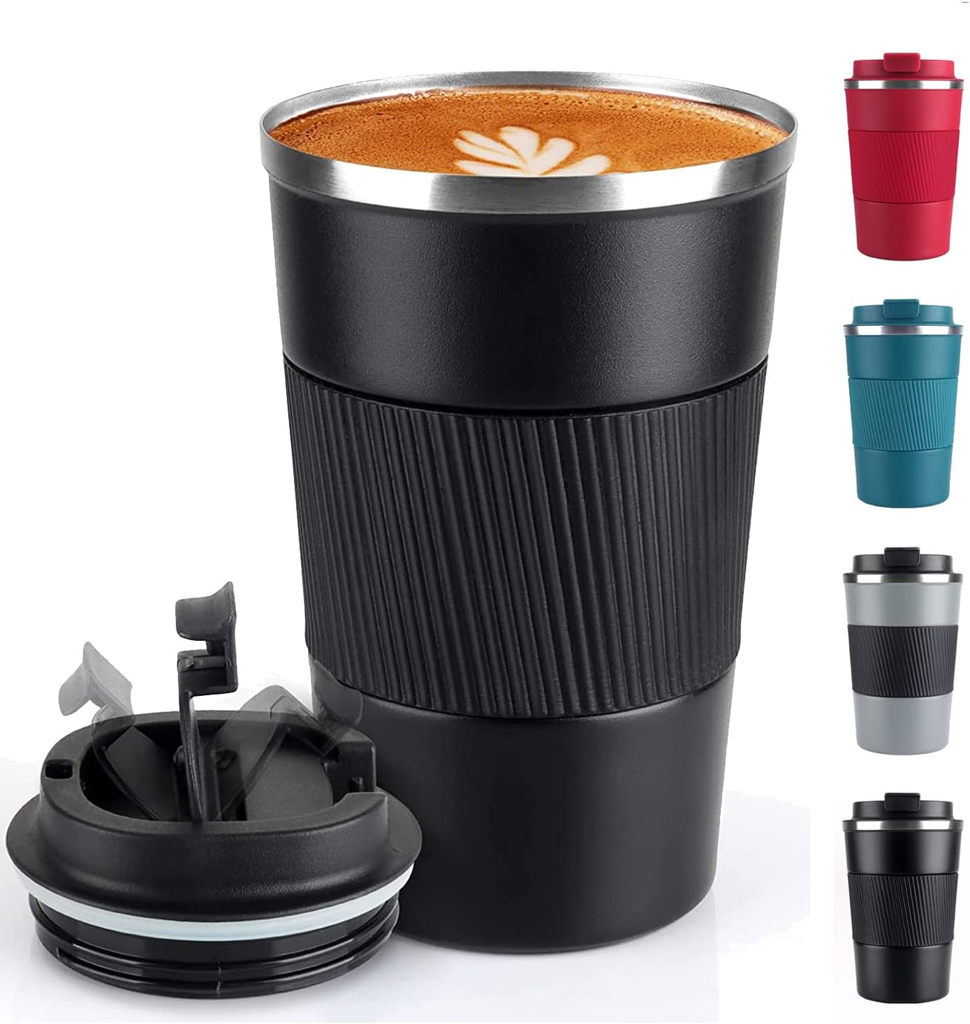 Taza café 12oz aislada acero inox vacío