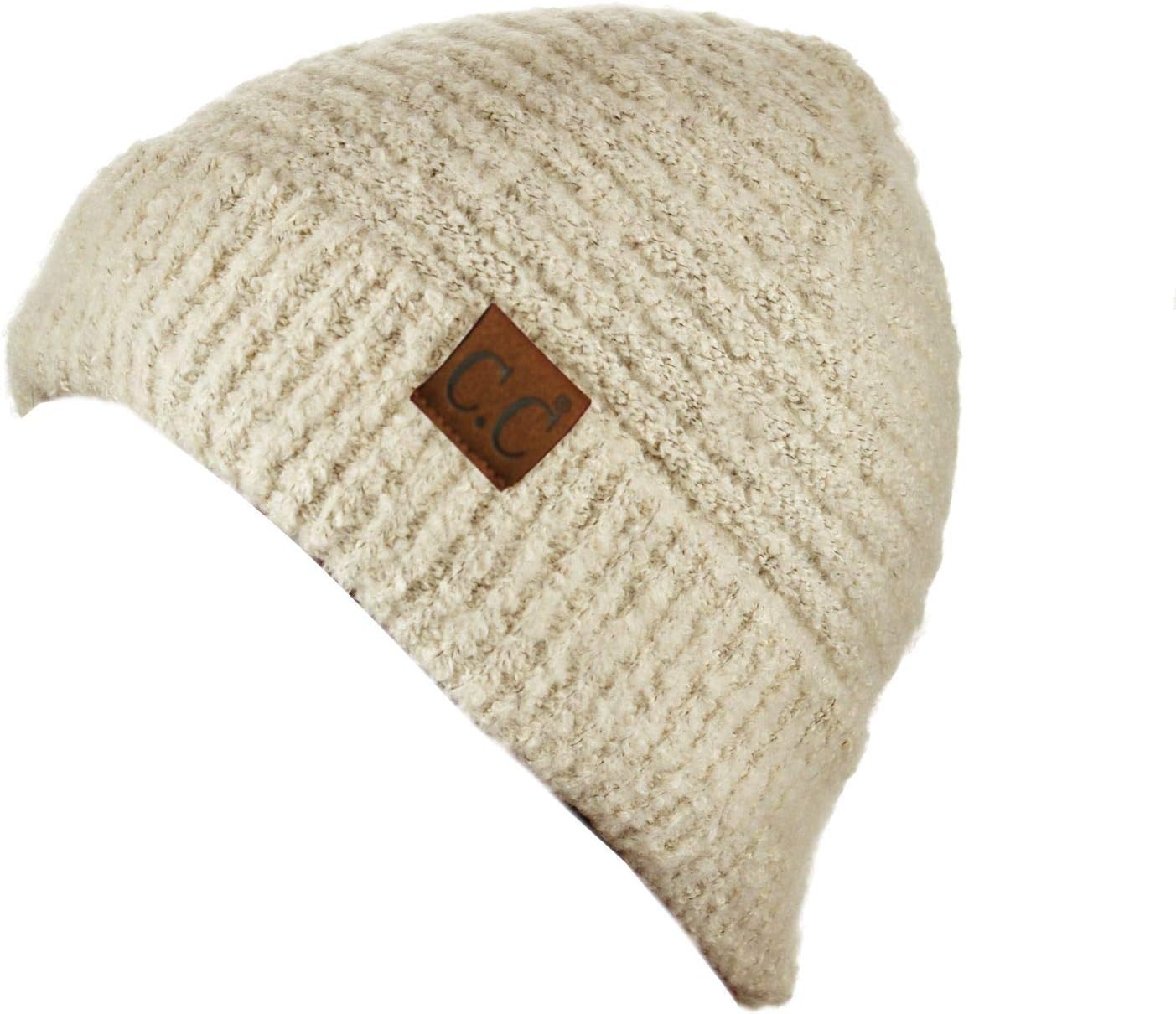 Gorro unisex Boucle Knit color cálido