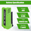Batería litio 40V 6000mAh comp Greenworks
