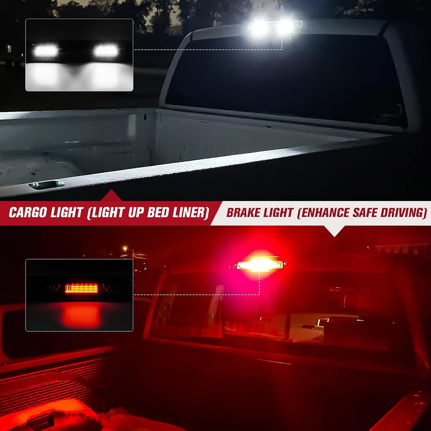 Luz freno LED Chevy Colorado comp GMC Canyon 15-22