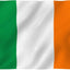 Bandera Irlanda 3x5ft poliéster ojales latón doble costura