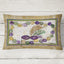 Almohada decorativa lona con cuentas Mardi Gras 12x16