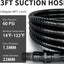 Kit manguera succión 1pulg válvula retención PVC