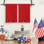 Set 2 Toallas Cocina Estrella Roja 4 Julio 18x26pulg