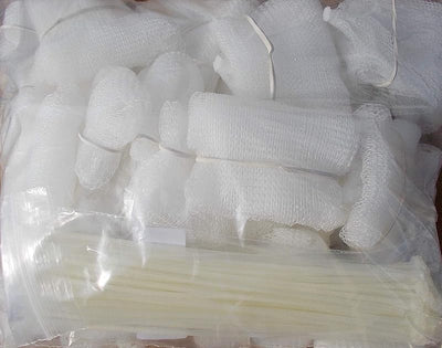 50 Trampas Pelusa Lavadora Malla con Lazos