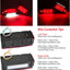 Kit luces LED remolque barco con arnés 15.6" caravana