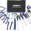 Kit 24 Pzas Herramientas Hogar Martillo Destornillador Alicates