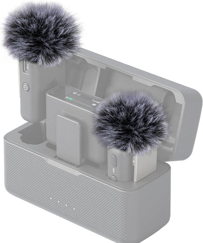 Fundas micrófono DJI inalámbrico filtro reducción ruido 2 pzas