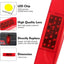 Luces traseras LED rojas Polaris RangerEV EFI 2011 izq y der
