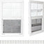 2 Ventanas Corredizas Cobertizo 18x23pulg Vidrio Templado