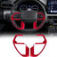 Cubierta consola Toyota Tacoma 24-25 4Runner 25 ABS roja