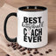 Taza 11oz regalo entrenador béisbol