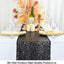 Camino mesa 14x108pulg purpurina negro decoración halloween