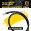 Cable batería negro 2ft negativo 3/8" M10 EE.UU.