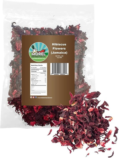 Flores secas hibisco para té Jamaica 4oz y 1libra