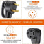 Cable adaptador EV 10 ft NEMA TT-30P a 14-50R 30A-50A
