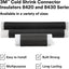 Aislador retráctil frío 8425-8 2-1/0 AWG negro