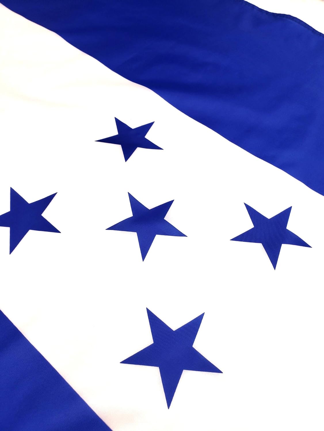 Bandera Honduras 3x5pulg tela poliéster ojales latón