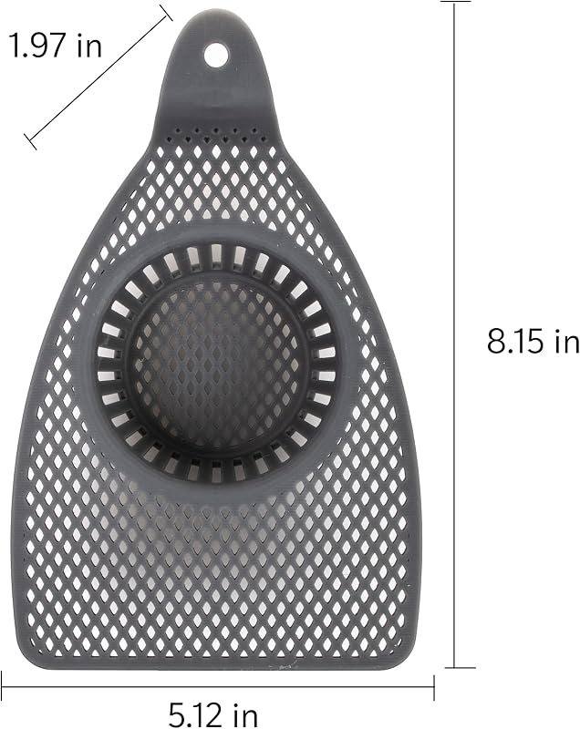 Colector chatarra y colador drenaje 2en1 sin BPA