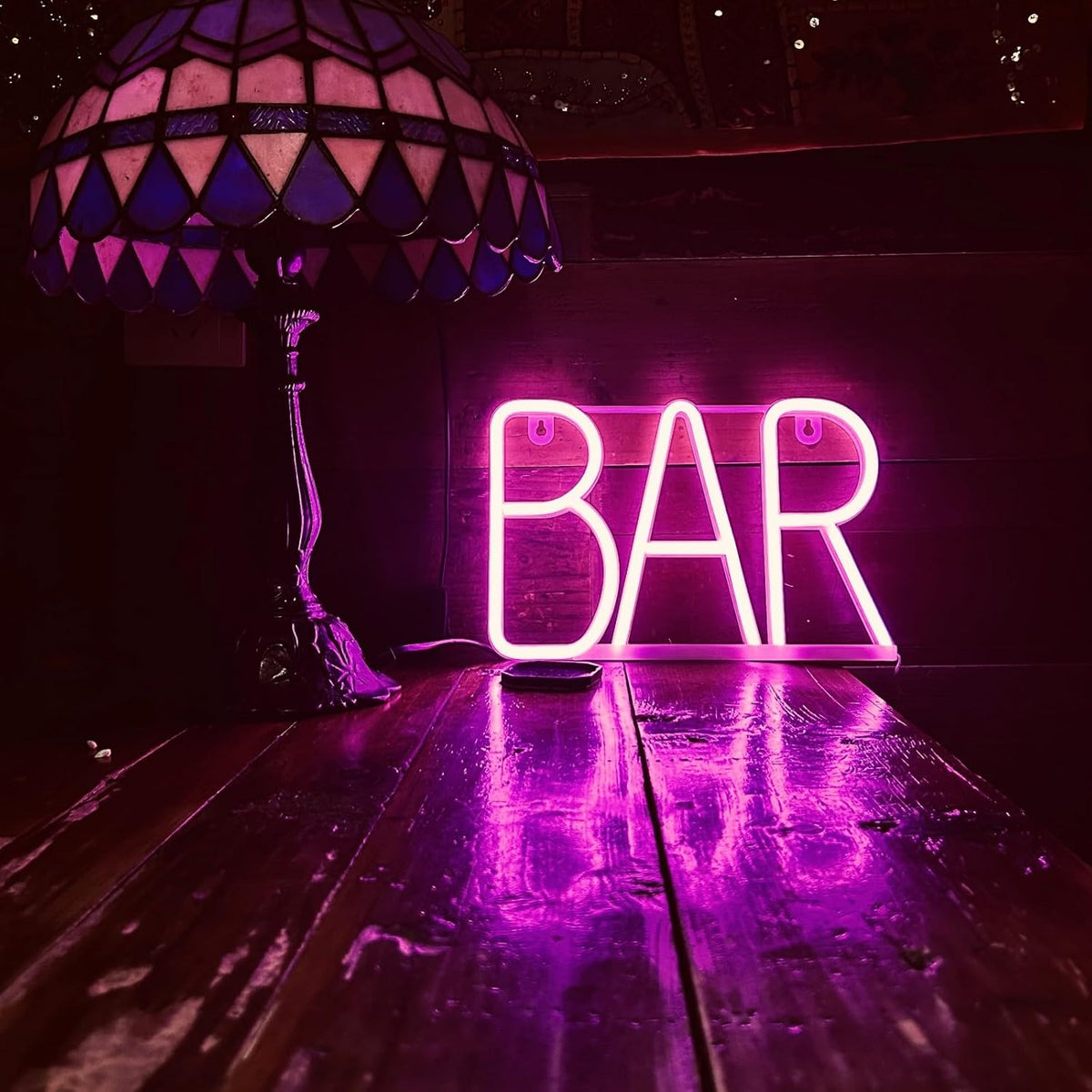 Letreros neón led para bar casa decoración usb