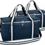 Enfriador plegable 64 latas a prueba de fugas azul pack 2